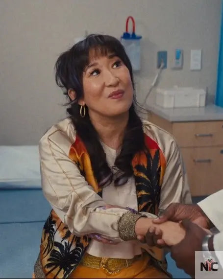 Quiz Lady 2023 Sandra Oh Jacket NYC Jackets
