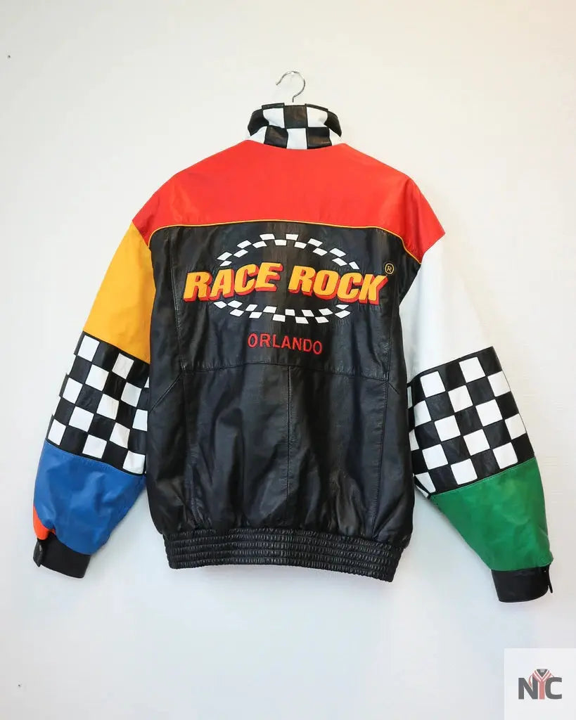 Race Rock Orlando Leather Jacket NYC Jackets