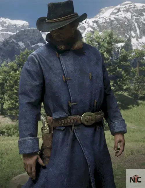 Red Dead Redemption 2 Arthur Morgan Gaming Blue Coat NYC Jackets