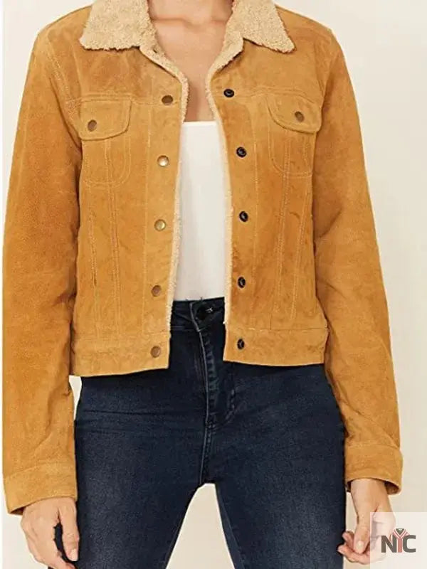Roswell New Mexico S04 Rosa Ortecho Suede Jacket NYC Jackets