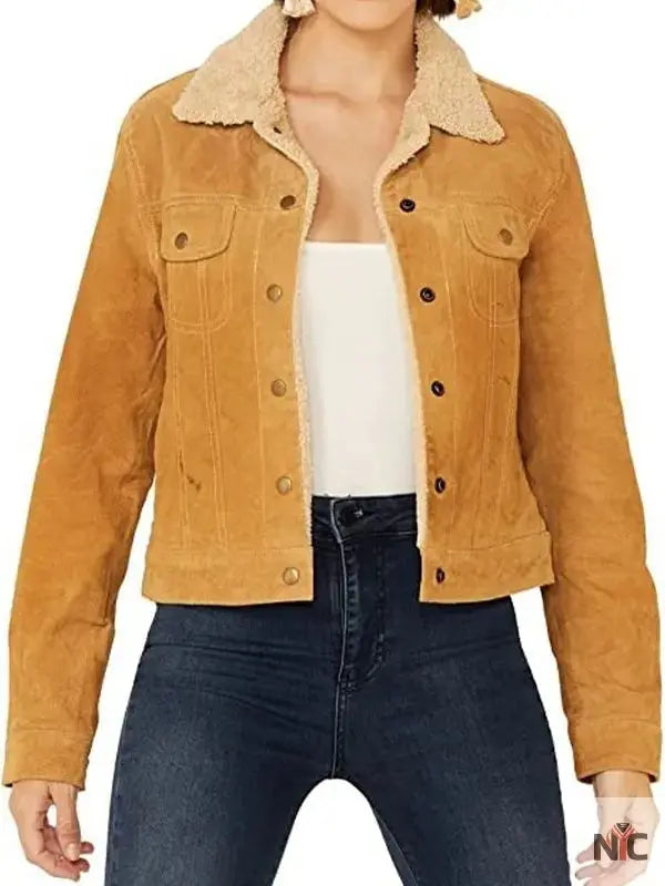 Roswell New Mexico S04 Rosa Ortecho Suede Jacket NYC Jackets