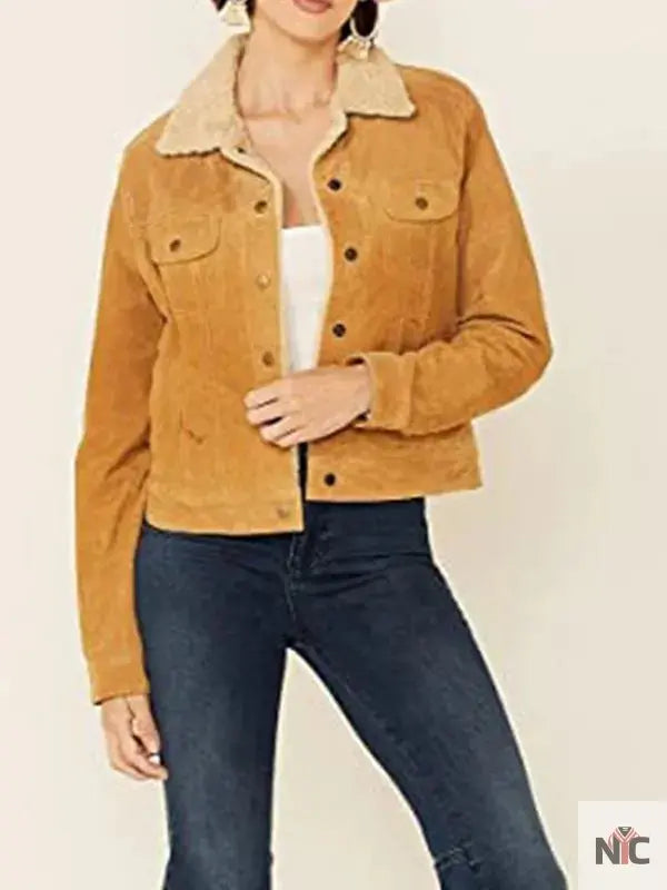 Roswell New Mexico S04 Rosa Ortecho Suede Jacket NYC Jackets
