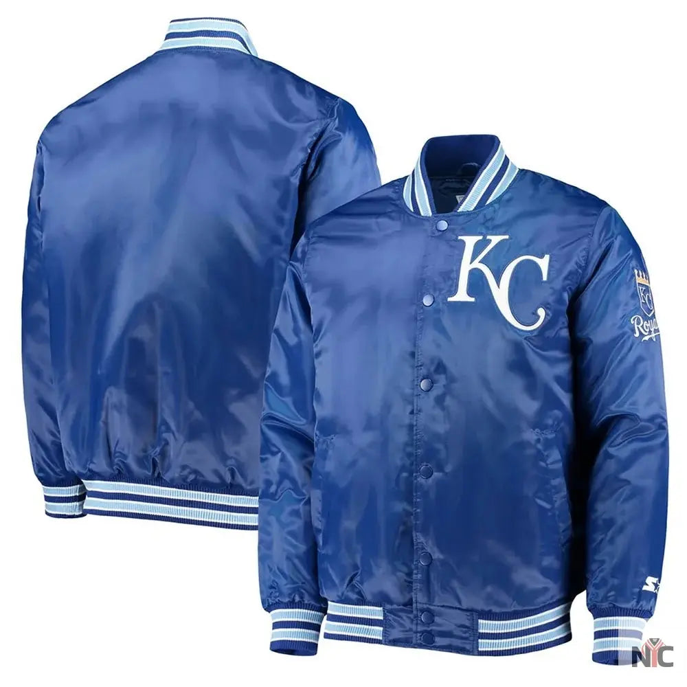 Royal Kansas City Royals The Diamond Jacket NYC Jackets