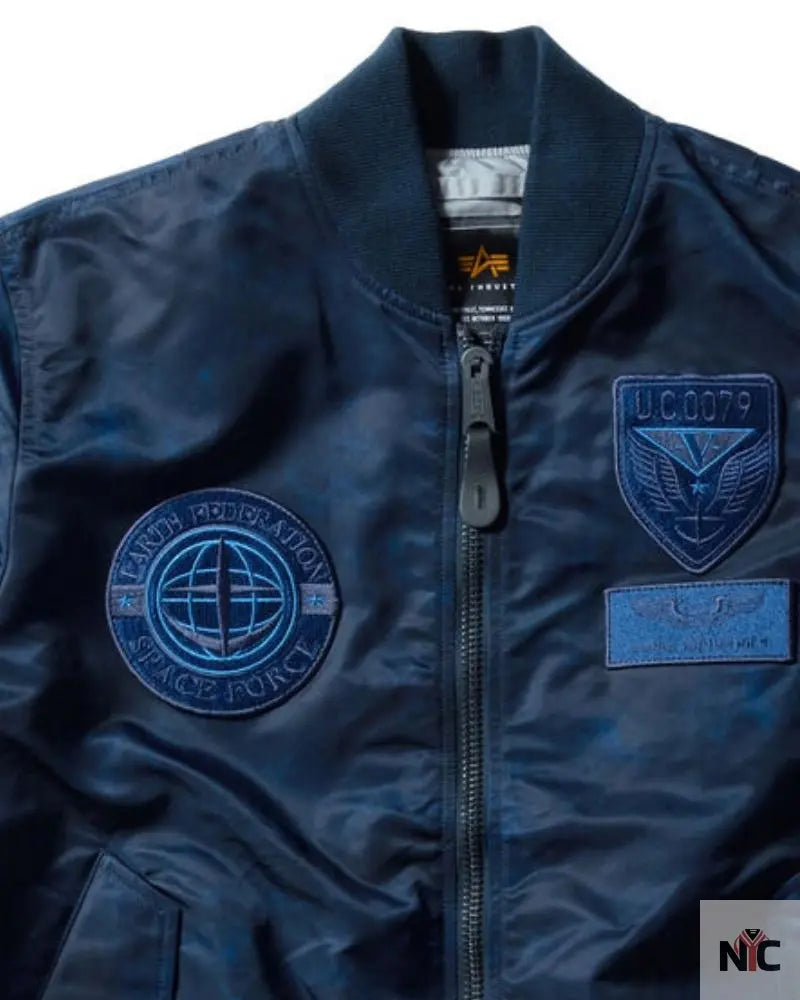 STRICT-G x ALPHA E.F.S.F. Camo Light MA-1 Jacket NYC Jackets