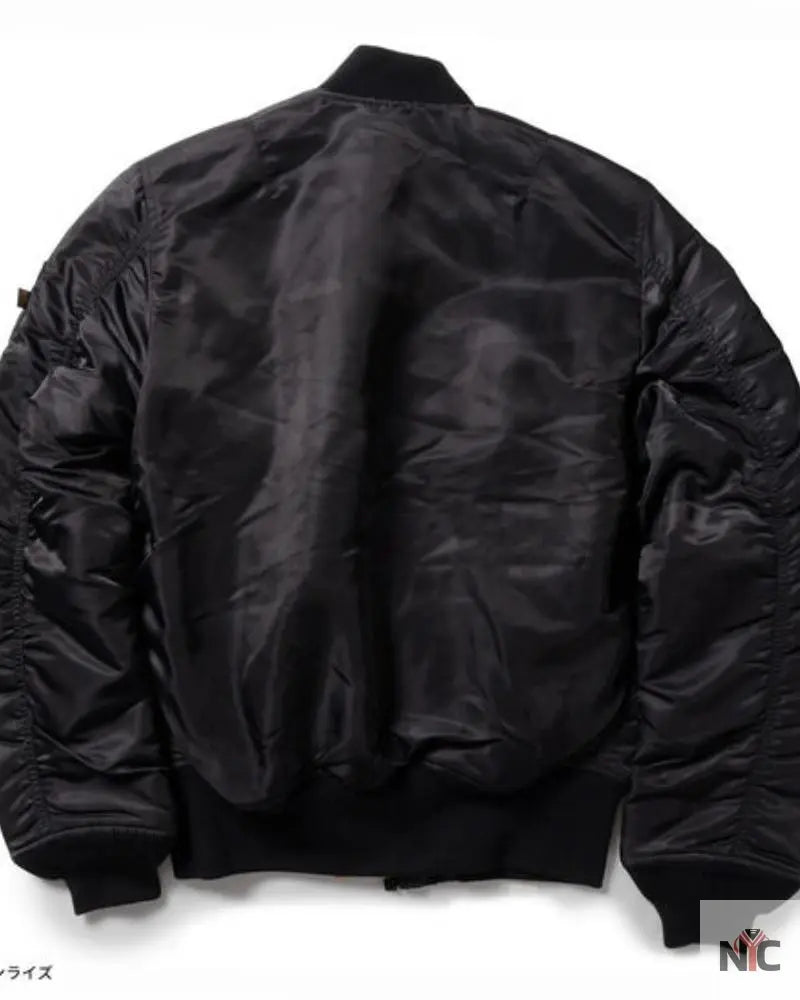 STRICT-G x ALPHA Mobile Suit Gundam Zeon MA-1 Jacket NYC Jackets