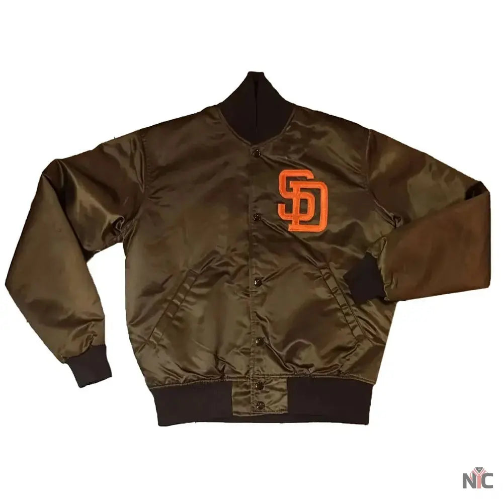 San Diego Padres Emma Stone Bomber Jacket NYC Jackets