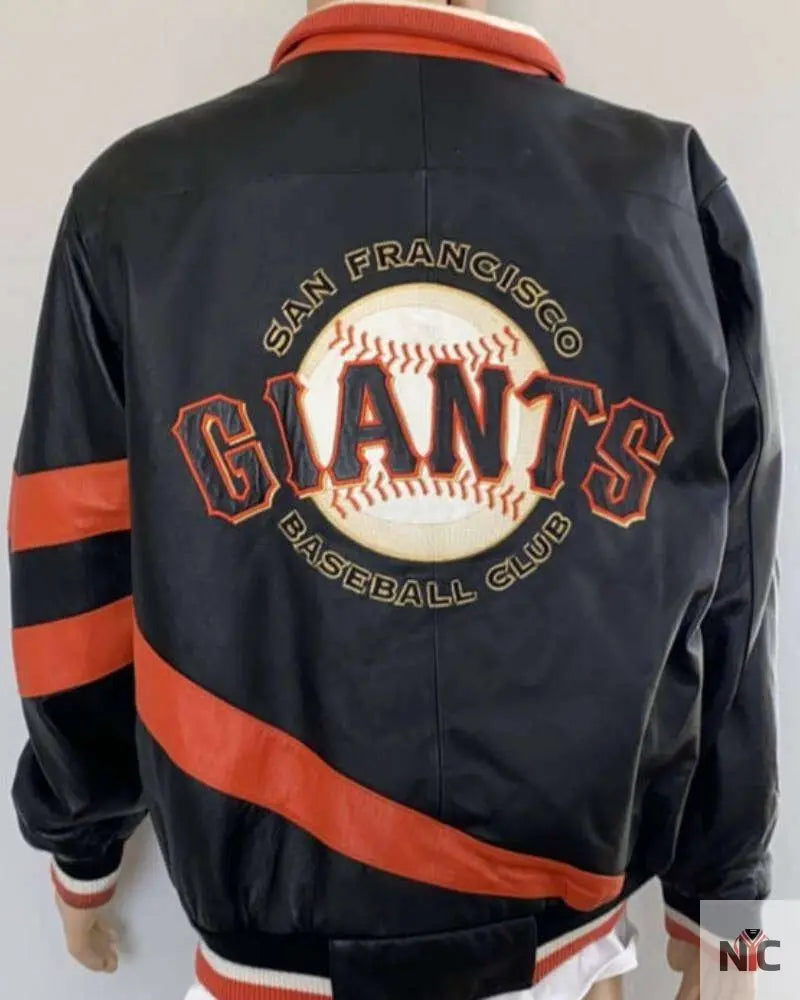 San Francisco Giants Baseball Club Leather Jacket NYC Jackets