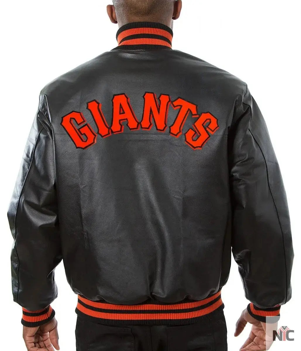 San Francisco Giants Leather Jacket NYC Jackets
