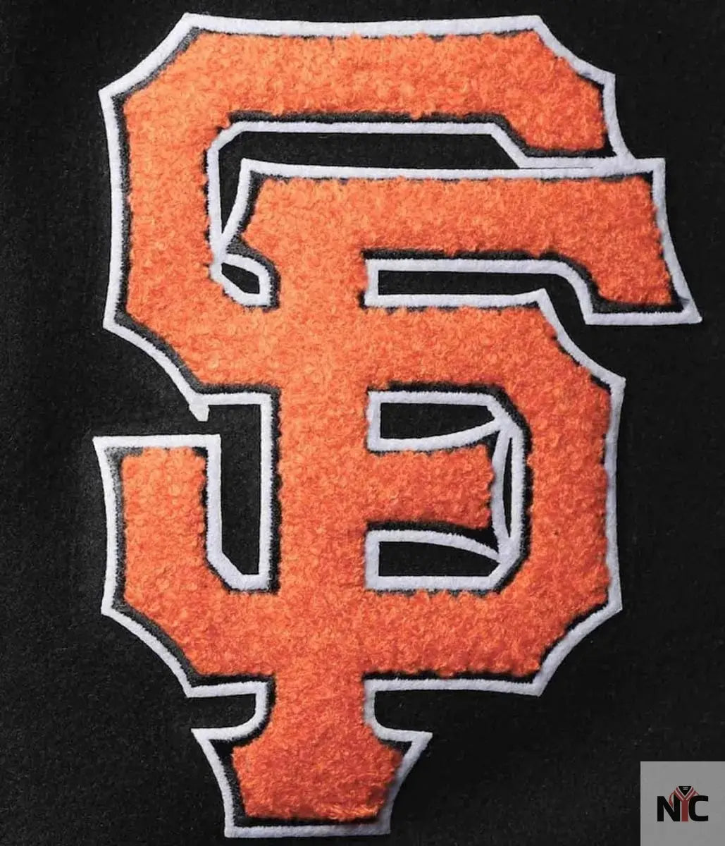 San Francisco Giants Letterman Full-Zip Jacket NYC Jackets
