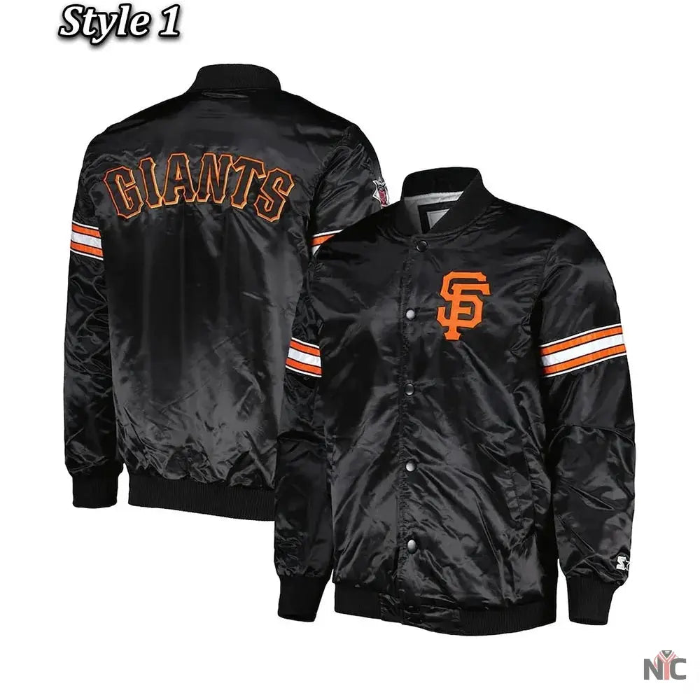 San Francisco Giants Pick & Roll Jacket NYC Jackets