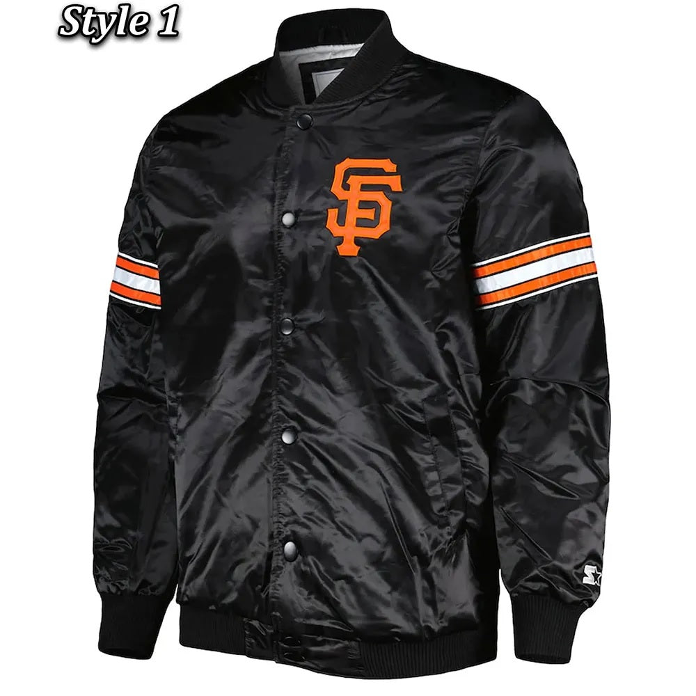 San Francisco Giants Pick & Roll Jacket NYC Jackets