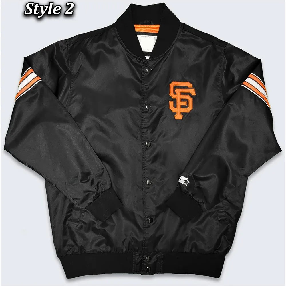 San Francisco Giants Pick & Roll Jacket NYC Jackets