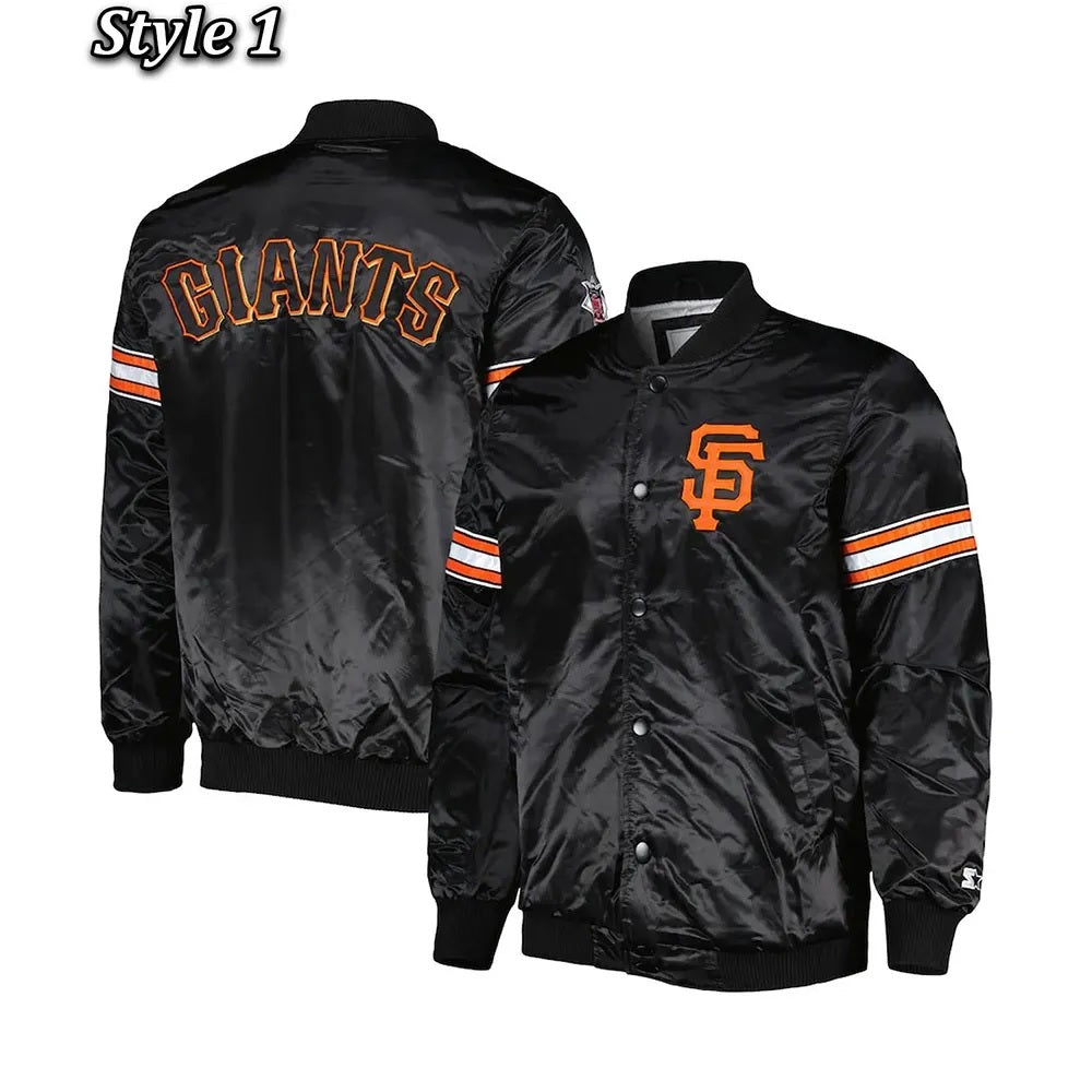 San Francisco Giants Pick & Roll Jacket NYC Jackets