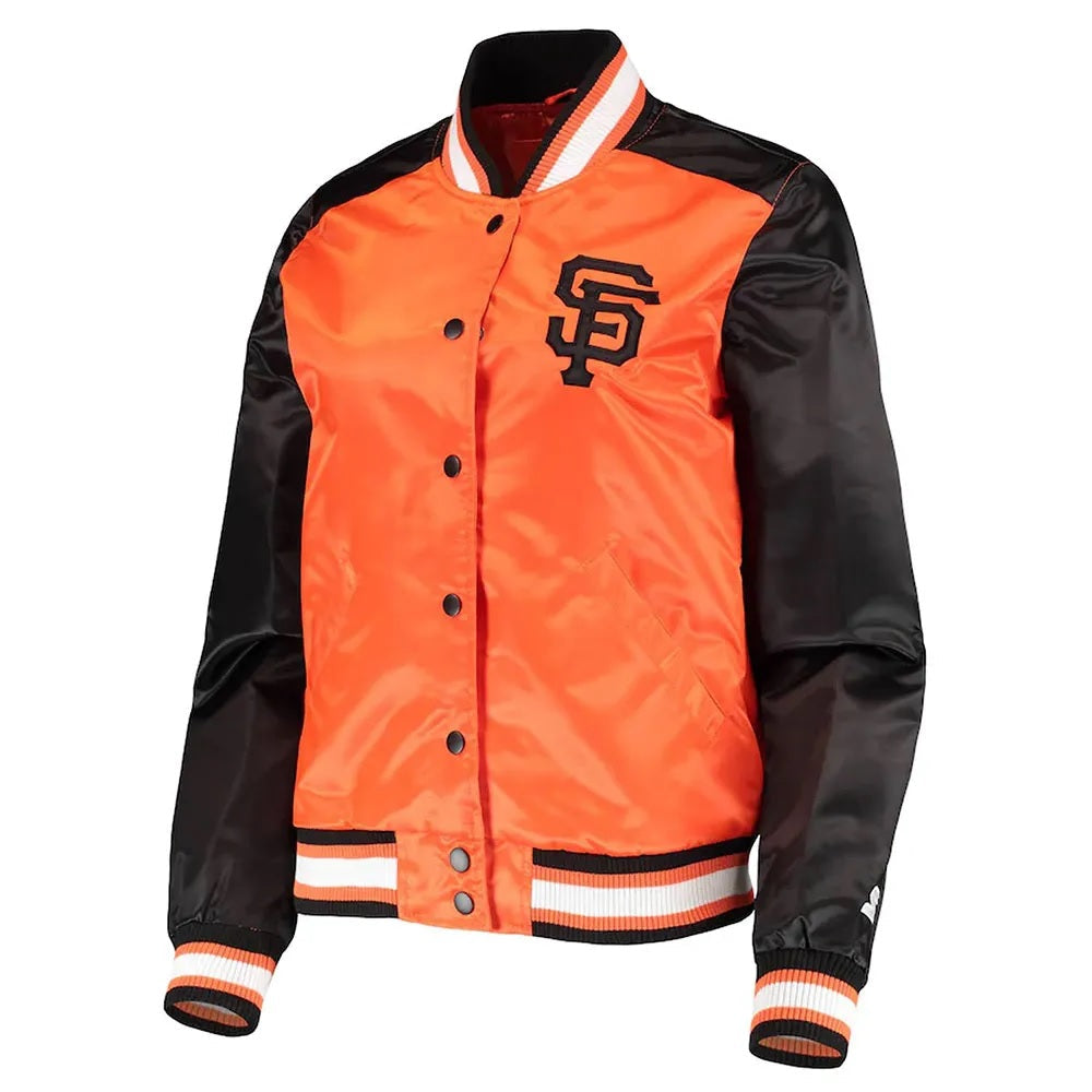 San Francisco Giants The Legend Satin Jacket NYC Jackets