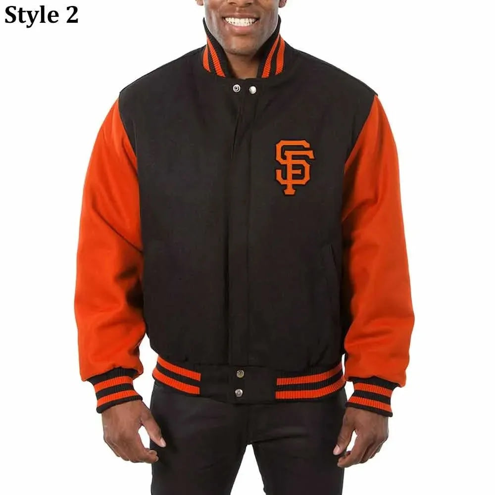 San Francisco Giants Varsity Wool Jacket NYC Jackets