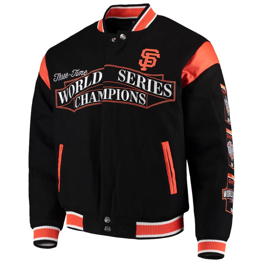 San Francisco Giants World Series Champions Full-Snap Jacket NYC Jackets