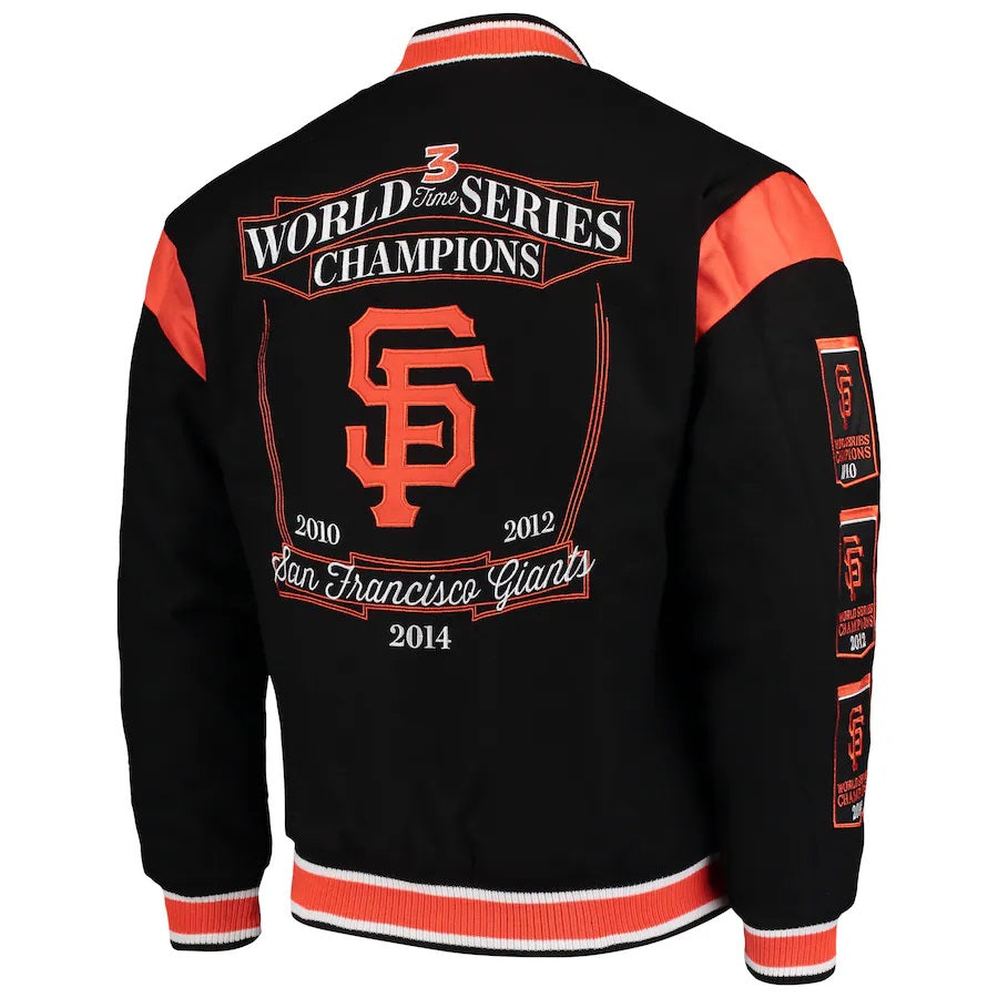 San Francisco Giants World Series Champions Full-Snap Jacket NYC Jackets