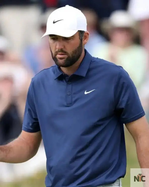Scottie Scheffler 153rd Open Championship 2025 Polo Shirt NYC Jackets