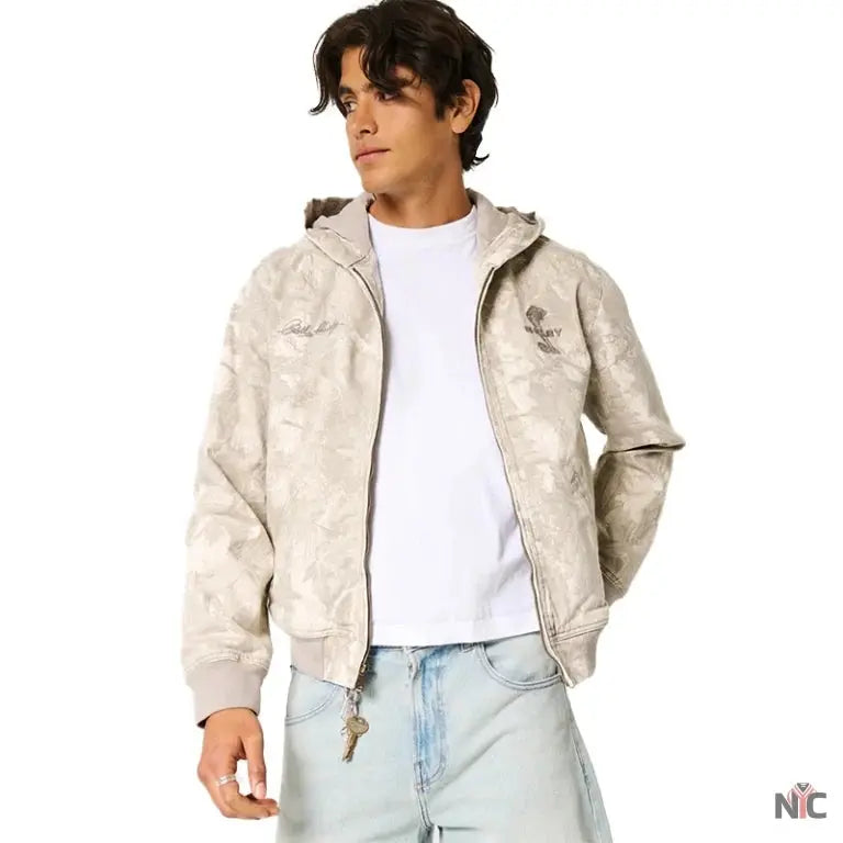 Shelby Graphic Zip-Up Hoodie NYC Jackets