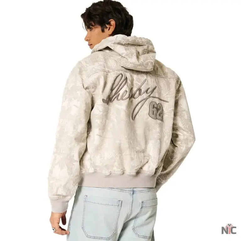 Shelby Graphic Zip-Up Hoodie NYC Jackets