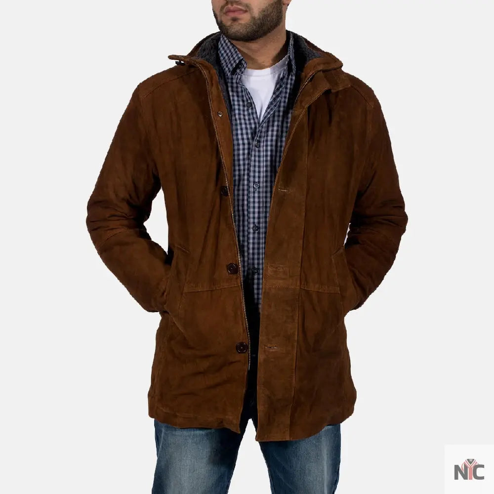 Sheriff Brown Suede Jacket NYC Jackets