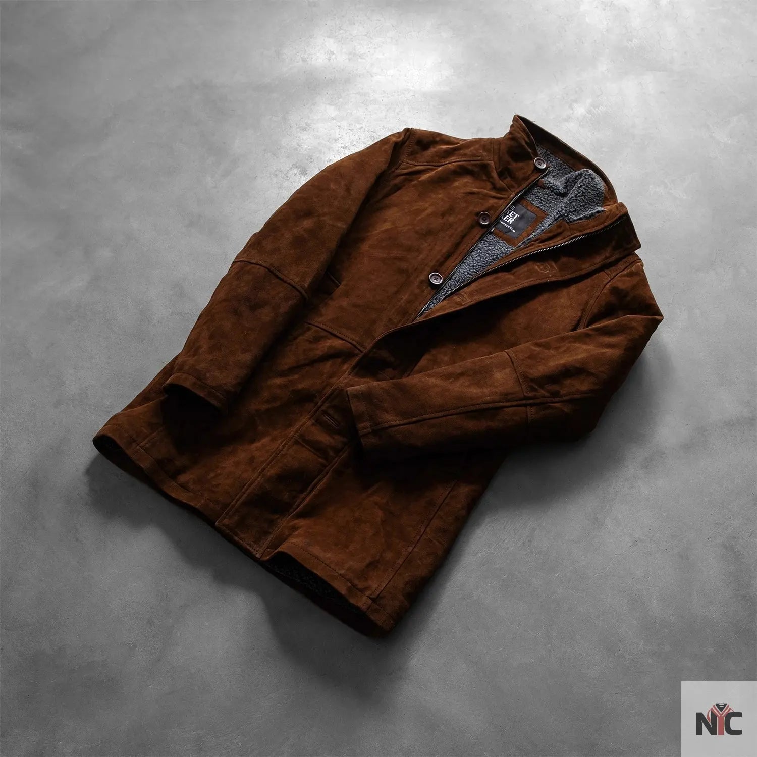 Sheriff Brown Suede Jacket NYC Jackets