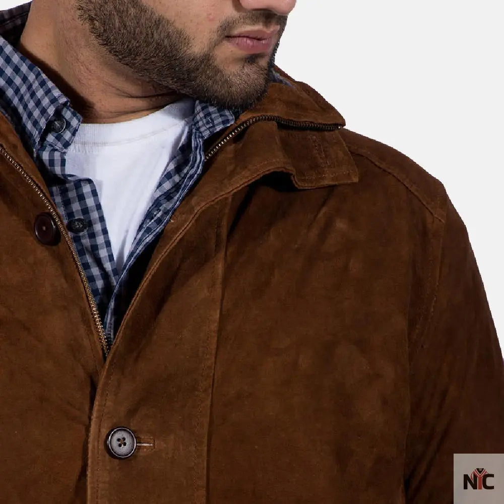 Sheriff Brown Suede Jacket NYC Jackets