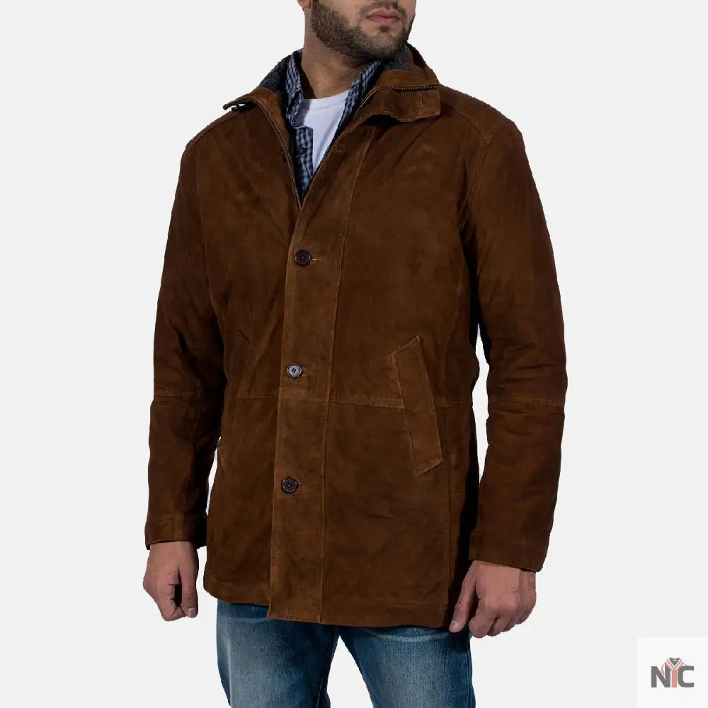 Sheriff Brown Suede Jacket NYC Jackets