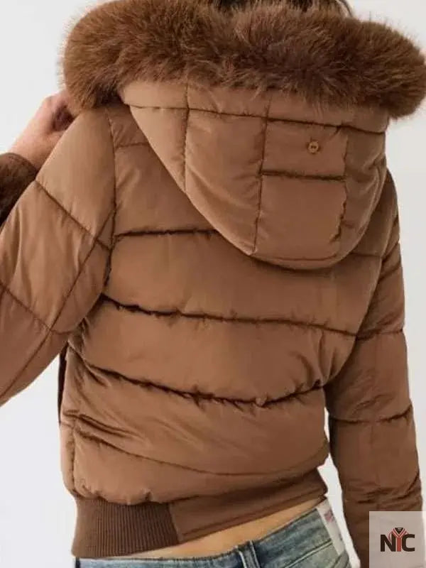 Sherry Dope Thief S01 Brown Fur Jacket NYC Jackets