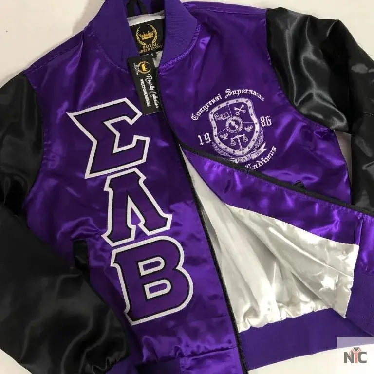 Sigma Lambda Beta Bomber Jacket NYC Jackets