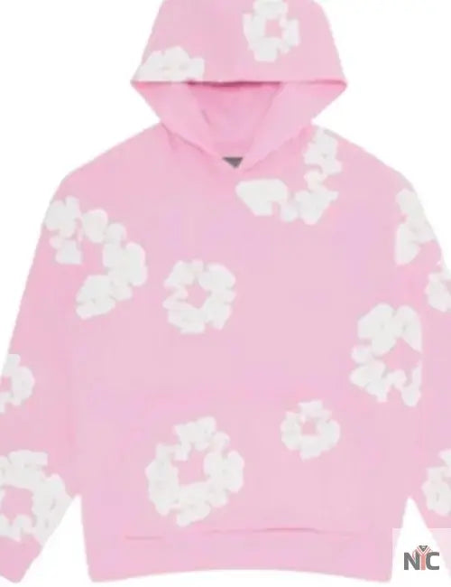 Simone Biles Rising S01 Pink Flower Pullover Hoodie NYC Jackets
