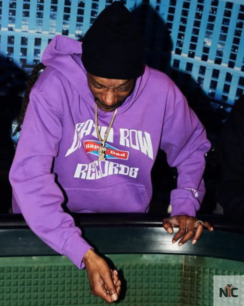 Snoop Dogg Death Row Record Happy Dad Hoodie NYC Jackets