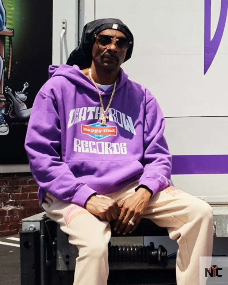Snoop Dogg Death Row Record Happy Dad Hoodie NYC Jackets