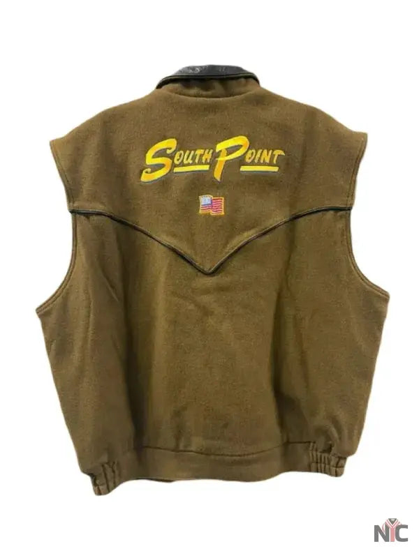 South Point NFR 2010 Vintage Wool Blend Vest NYC Jackets