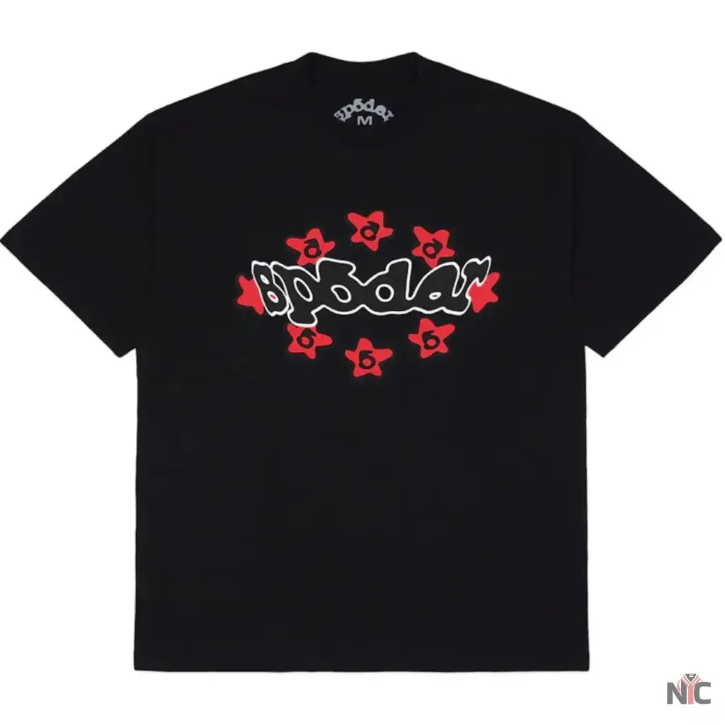 Sp5der Warped Black Tee NYC Jackets
