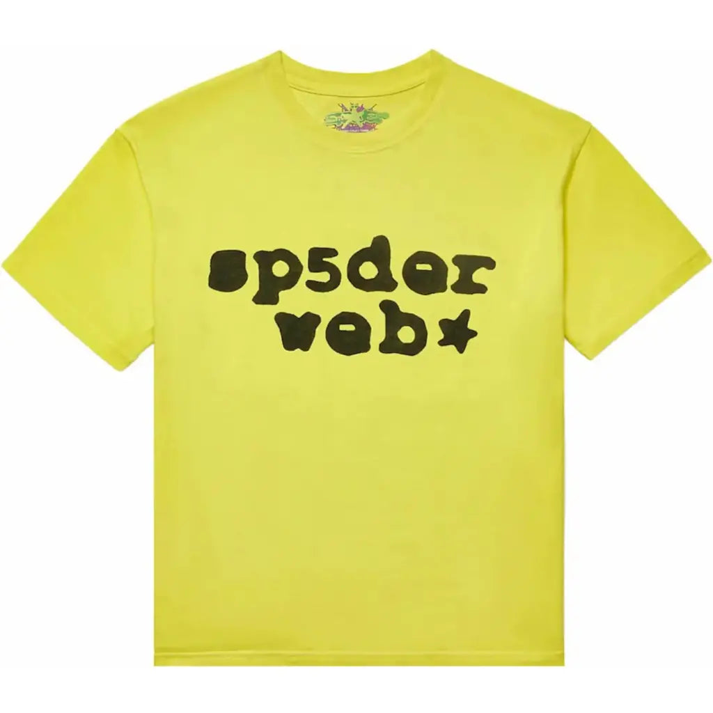 Sp5der Tee Web Yellow
