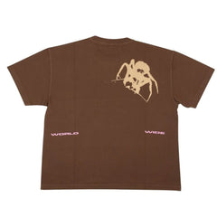 Sp5der Thug T-shirt Brown Angel