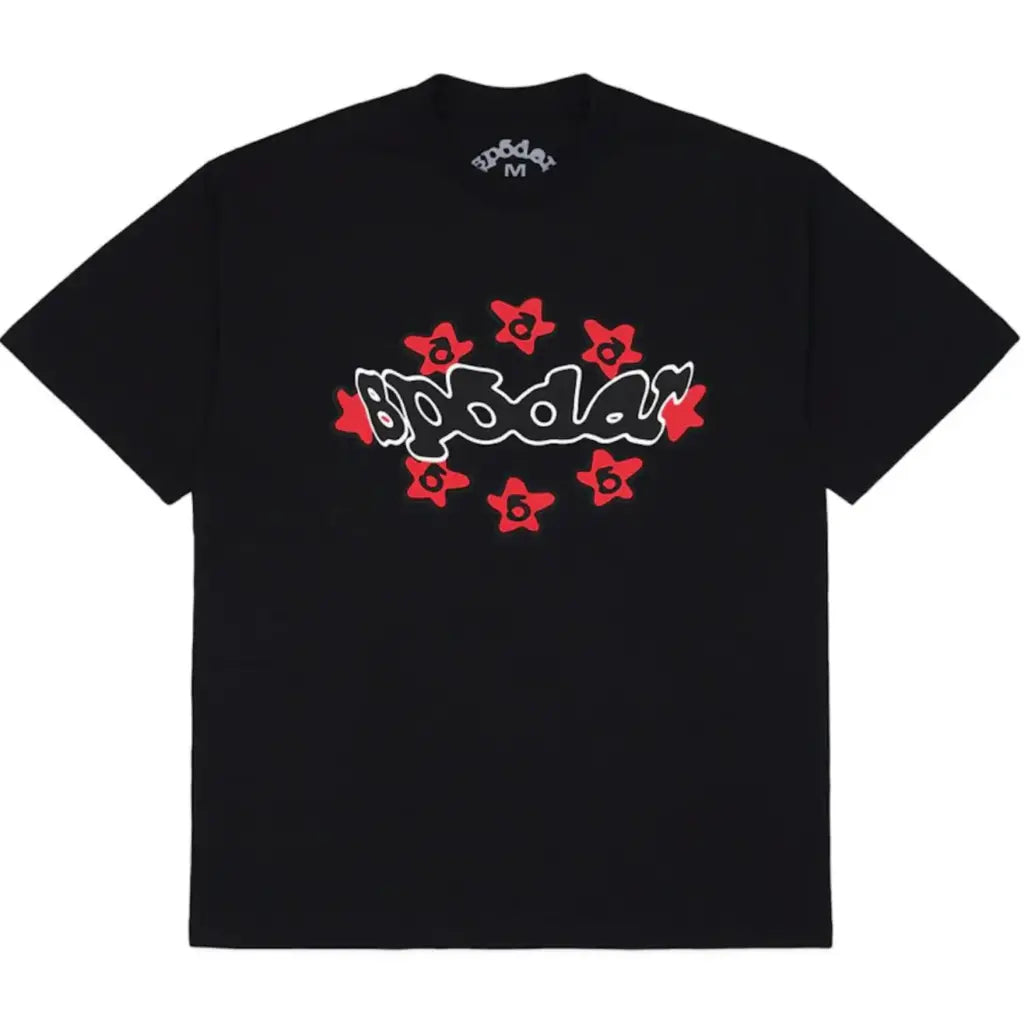 Sp5der Warped Black Tee