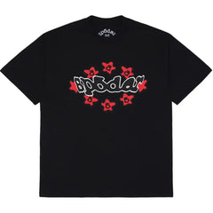 Sp5der Warped Black Tee