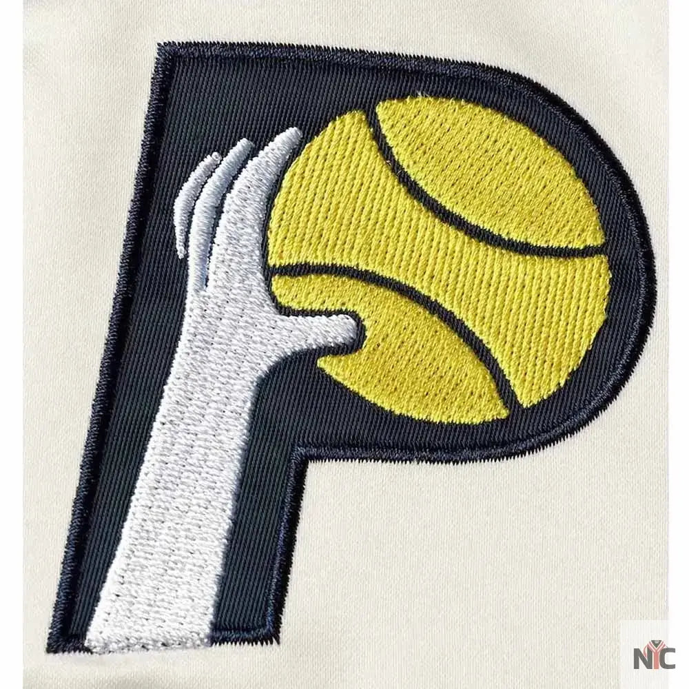 Special Script Indiana Pacers Navy Jacket NYC Jackets