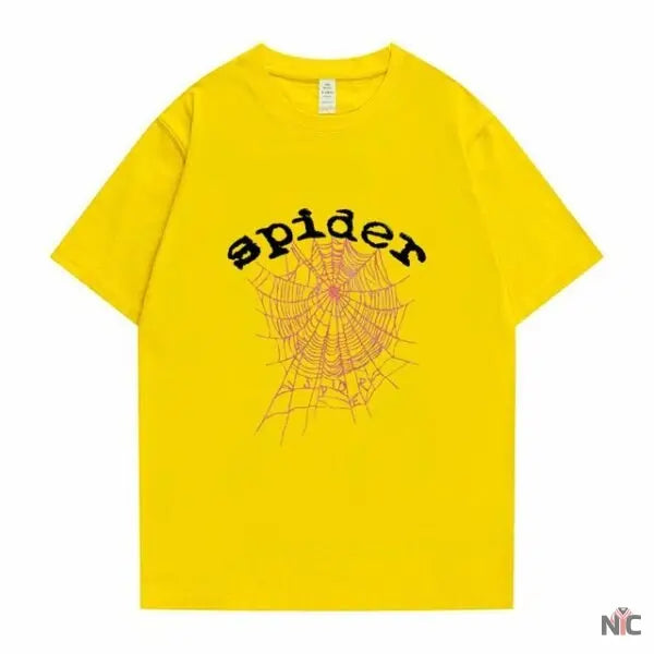 Spider Young Thug King Yellow T-Shirt NYC Jackets