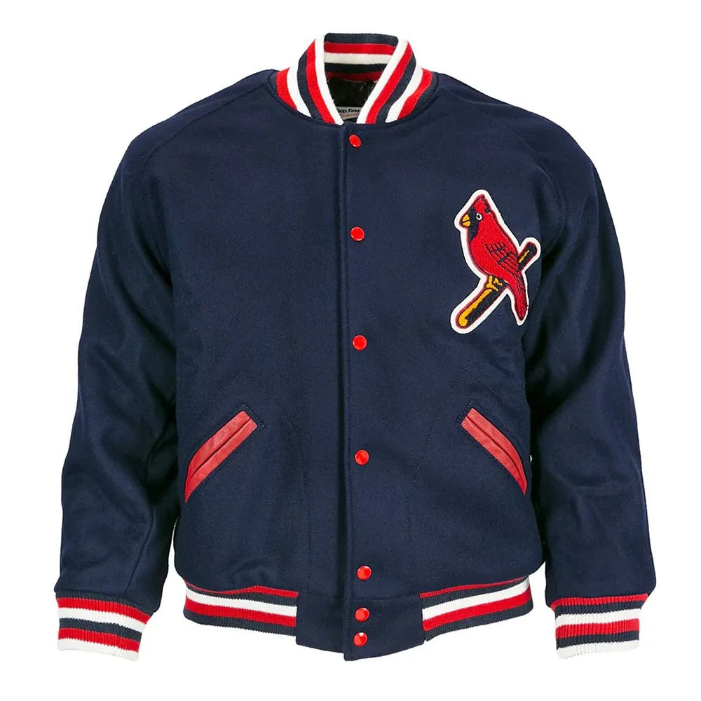 St. Louis Cardinals 1950 Wool Varsity Full-Button Jacket NYC Jackets