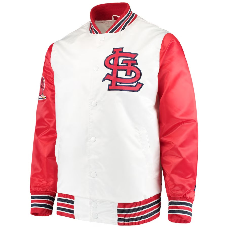 St Louis Cardinals The Legend White Satin Jacket NYC Jackets