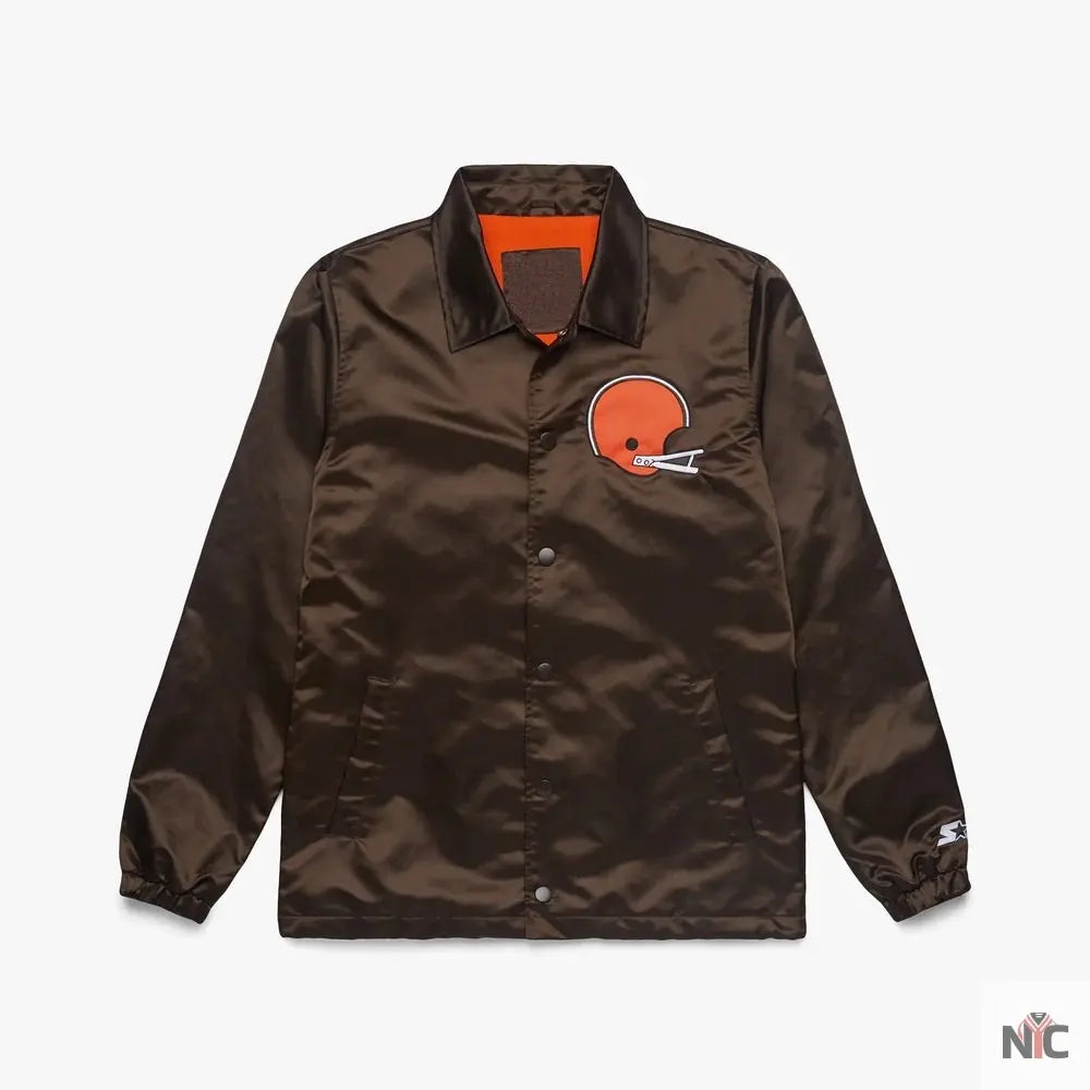 Starter Browns Coach Jacket NYC Jackets