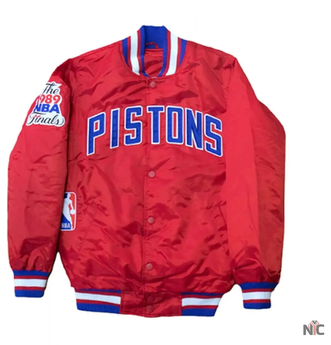 Starter Detroit Pistons NBA Satin Jacket NYC Jackets