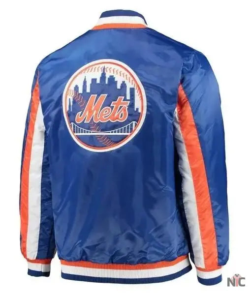 Starter New York Mets Full-snap Varsity Jacket NYC Jackets