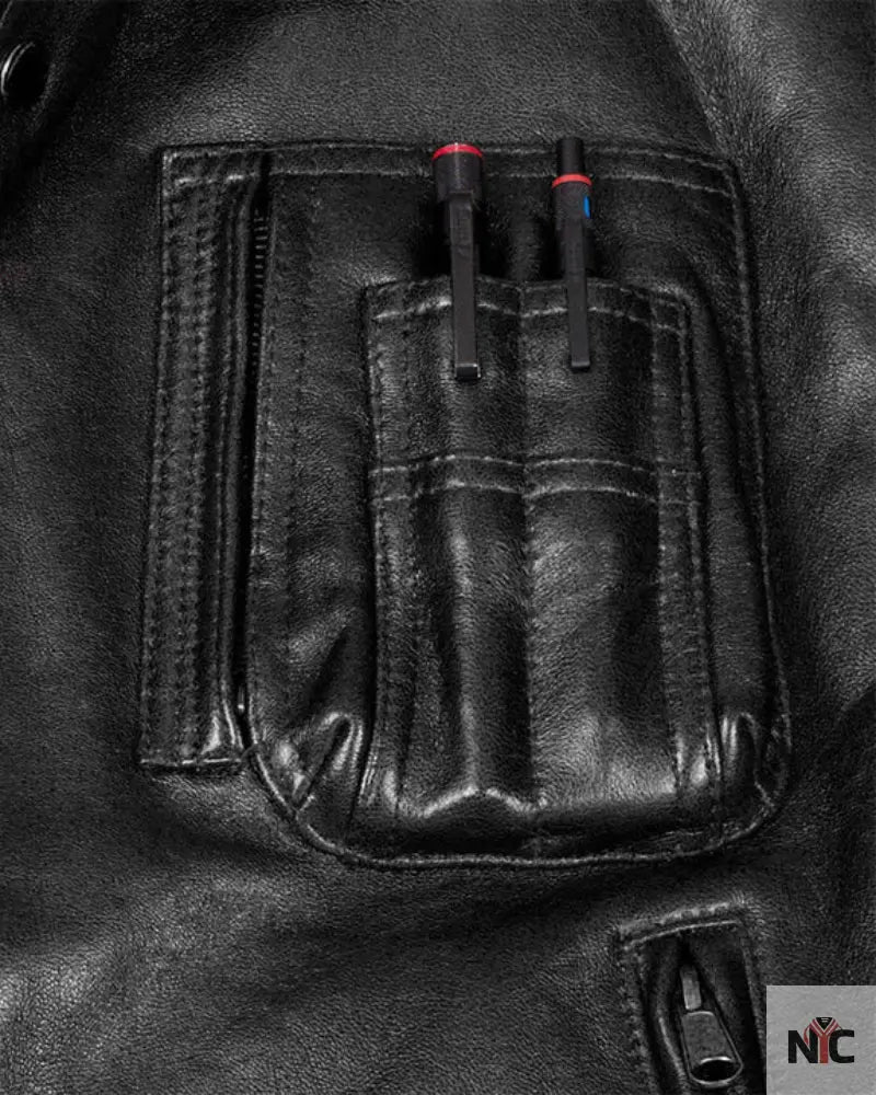 Stearman Leather Vest NYC Jackets