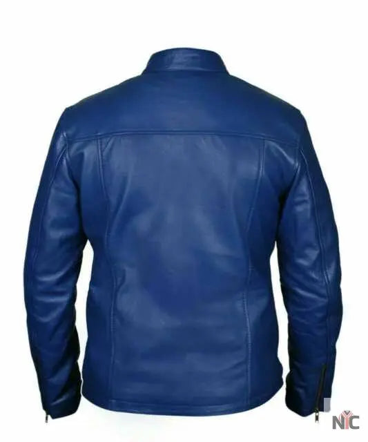 Steve McQueen Le Mans Gulf Racing Blue Jacket NYC Jackets