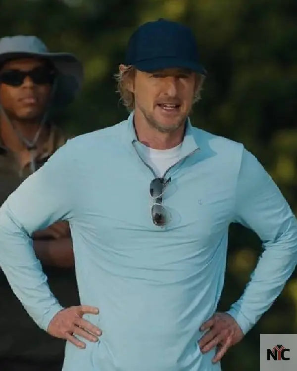 Stick Owen Wilson Long Sleeve Polo Shirt NYC Jackets