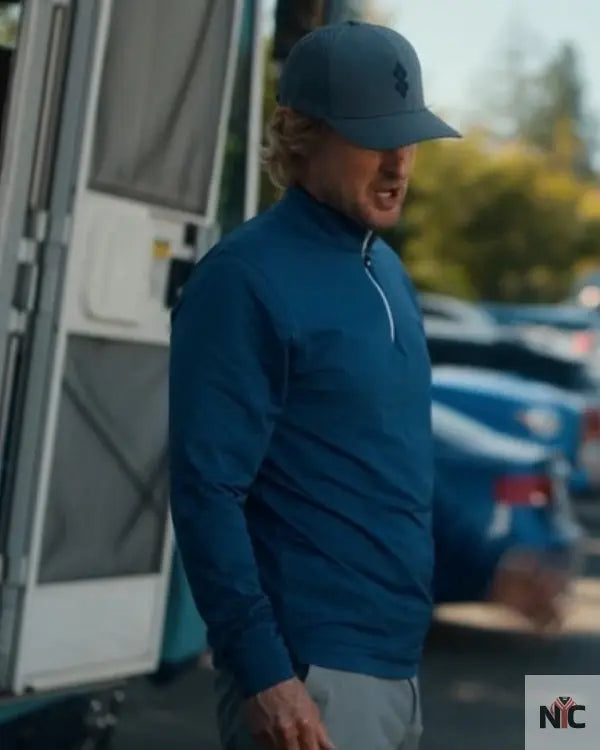 Stick S01 Owen Wilson Blue Sweatshirt NYC Jackets